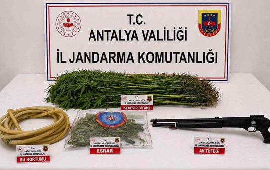 Alanya'da Uyuşturucu Operasyonu: 290 Gram Esrar Ele Geçirildi