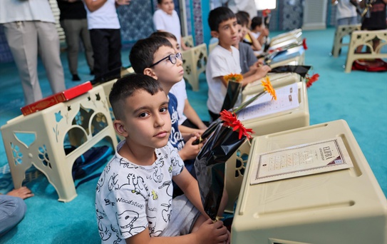 Vali Bilgihan Yaz Kur'an Kursu'nu Ziyaret Etti