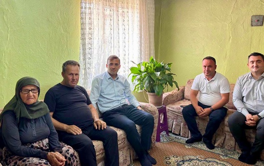 Kaymakamdan Şehit Ailesine Ziyaret