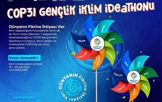 COP31 Gençlik İklim İdeathonu Başvuruları Başladı