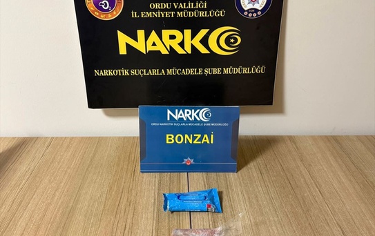 Ordu'da uyuşturucu operasyonu: 3 tutuklama