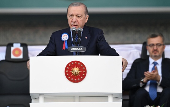 Cumhurbaşkanı Erdoğan: Türkiye'de huzurun yüzyılında kardeşlik türküleri söyleyeceğiz