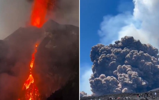 Etna'nın külleri kıtalararası bir krize dönüştü! Hava trafiği felç oldu