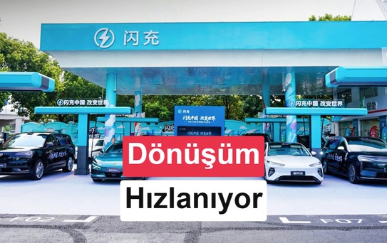 Çin'de Elektrikli Araç Şarj İstasyonu Dönüşümü