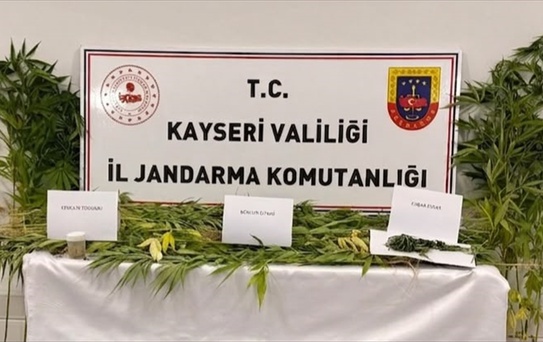 Kayseri'de Uyuşturucu Operasyonu: 2 Gözaltı