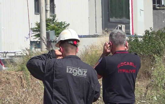 Başiskele'de Doğal Gaz Paniği