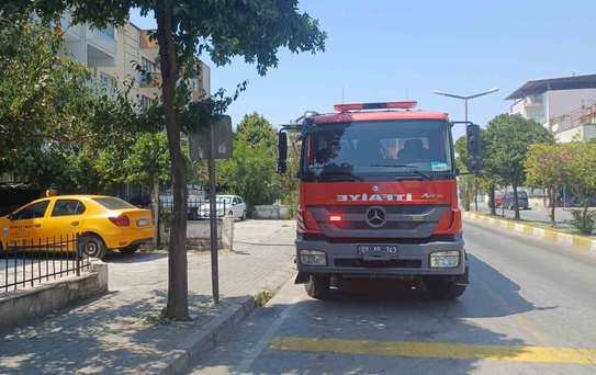Aydın'da Apartman Yangını Kontrol Altına Alındı
