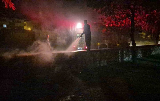 Eskişehir'de Parkta Yangın Çıktı
