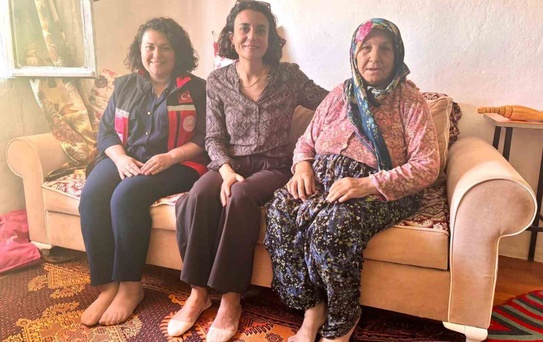Bilecik'te şehit ailesine vefa ziyareti