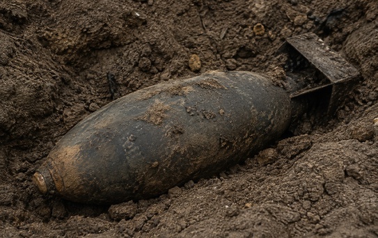 Heidenau'da II. Dünya Savaşı'ndan Kalma Bomba Bulundu