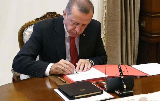 Cumhurbaşkanı Erdoğan'dan çok sayıda atama ve görevden alma kararı