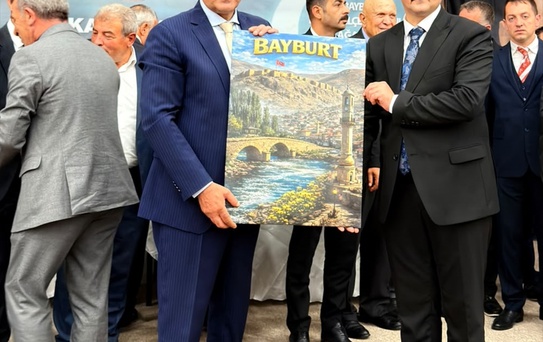 Turan Çalışkan Yeniden MHP Bayburt İlçe Başkanı
