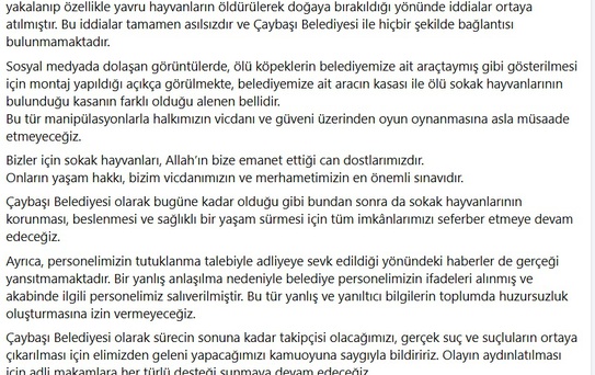 Başkan Karayiğit: İddialar Asılsız ve Montaj