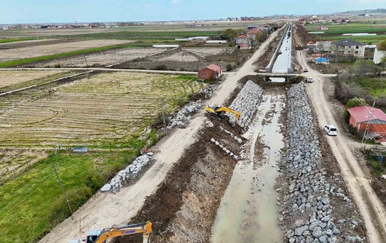 Bafra Ovası Sulama Projesi İlerliyor