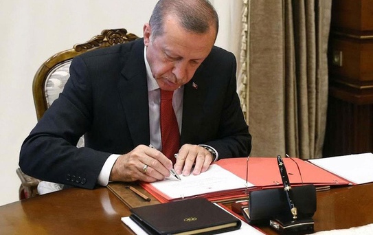 Cumhurbaşkanı Erdoğan'dan çok sayıda atama ve görevden alma kararı