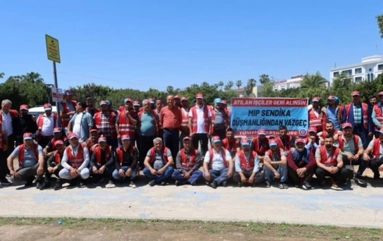 Mersin Limanı'nda İşçiler Sendikal Hakları İçin Direniyor