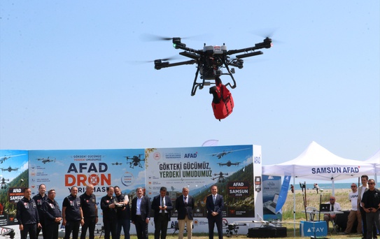 AFAD, İHA ile 1750 Operasyon Gerçekleştirdi