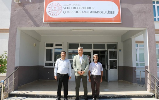Amasya'da okullara yeni dönem öncesi denetim