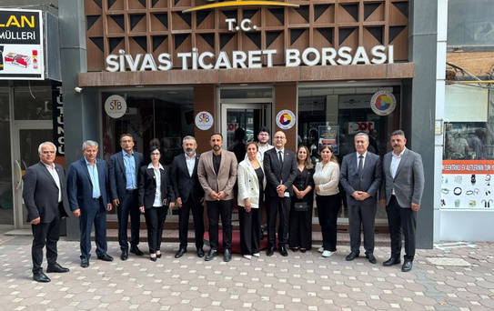 CHP heyeti Sivas'ta temaslarda bulundu