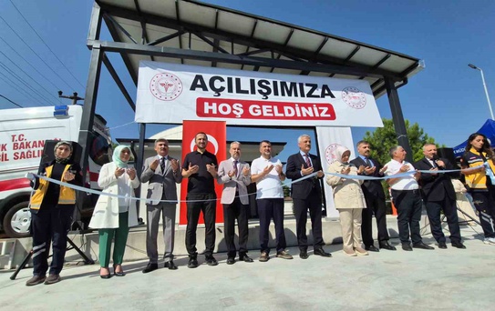 Düzce'de 24. Acil Sağlık İstasyonu Açıldı
