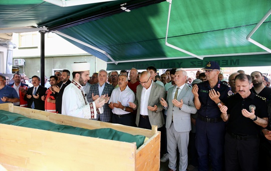 Giresun'da Sele Kapılan Mehmet Akkaya Defnedildi