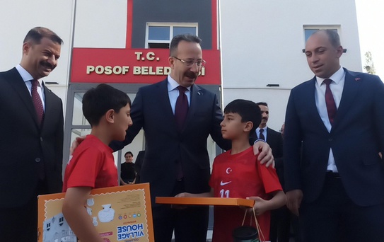Vali Yamlı'dan Çocuklara Eğlenceli Yanıt