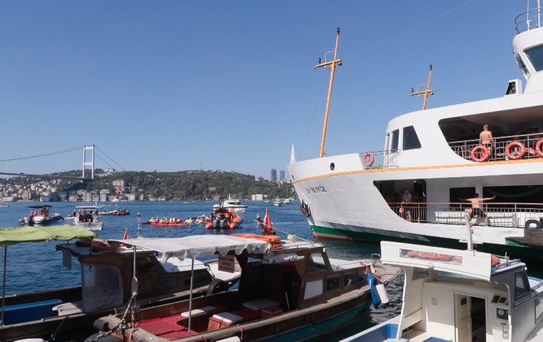 38'inci Boğaziçi Kıtalararası Yüzme Yarışı büyük katılımla tamamlandı