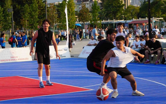 Samsun'da 3x3 Basketbol Turnuvası Heyecanı - sondakika.com