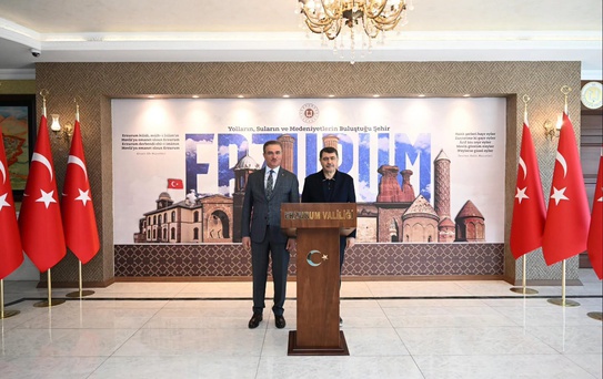 Vasip Şahin'den Erzurum Ziyareti