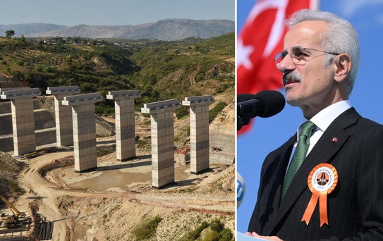 Bakan Uraloğlu müjdeyi verdi: 2,5 saatlik yol 36 dakikaya düşüyor