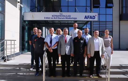 DPÜ Rektörü AFAD'ı Ziyaret Etti