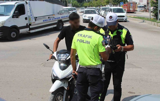 Adana'da Motosiklet Denetimlerinde 1.3 Milyon Ceza