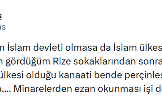 RTEÜ’lü akademisyenden tepki çeken “gavur ülkesi” paylaşımı