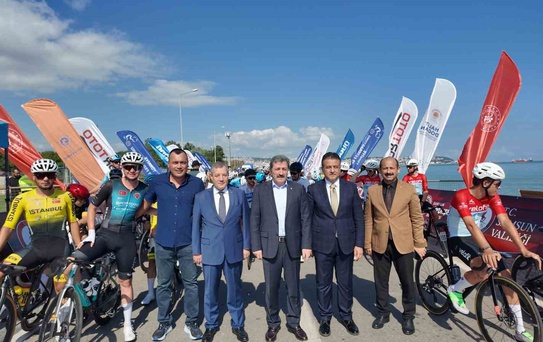 Samsun’da Uluslararası Bisiklet Turu heyecanı başladı
