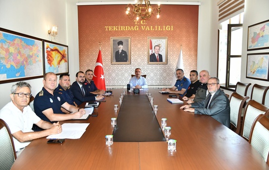 Orman Yangınları İçin Toplantı