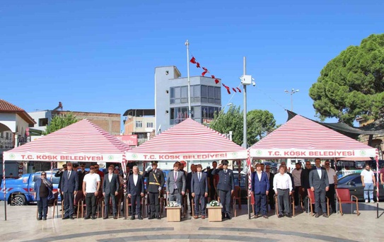 Köşk’te 30 Ağustos Zafer Bayramı gurur ve coşkuyla kutlandı