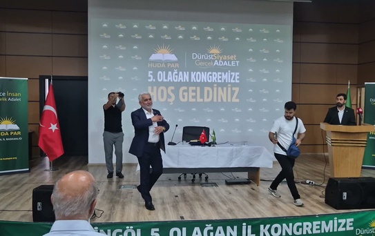 HÜDA PAR Genel Başkanı Yapıcıoğlu: Siyonizm, bölge barışının önündeki engeldir
