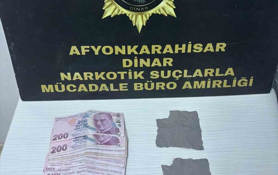Afyonkarahisar'da Uyuşturucu Operasyonu: Bir Tutuklama