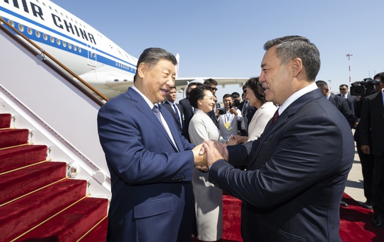 Xi Jinping Bişkek'te