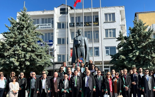Aksaray'da yeni adli yıl törenle başladı: Baro Başkanı Düzgün'den meslektaşlarına birlik mesajı