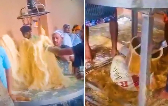 İzlemek mide ister! Çıplak ayaklarıyla üretiyorlar