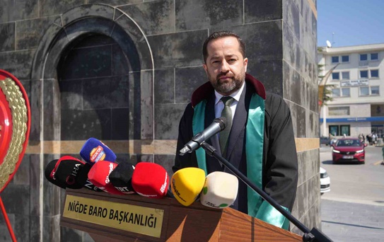 Niğde'de Adli Yıl Töreni: Avukatlar Adaletin Temel Taşı