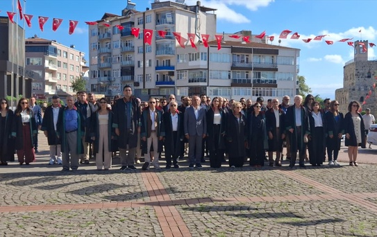 Sinop'ta adli yıl töreninde Baro Başkanı Altuntaş: Adalet toplumun ortak vicdanıdır