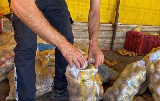 Afyonkarahisar Sandıklı'da yöresel ürün satışı yapılan noktalarda denetimde 4 satıcıya ceza