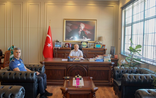 Anamur İlçe Emniyet Müdürlüğüne atanan Haşmet Günay görevine başladı