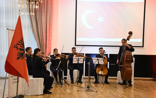 Tiran'da Zafer Bayramı Resepsiyonu