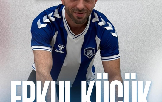 Bigaspor, Gebzespor'dan sol bek Erkul Küçük'ü kadrosuna kattı