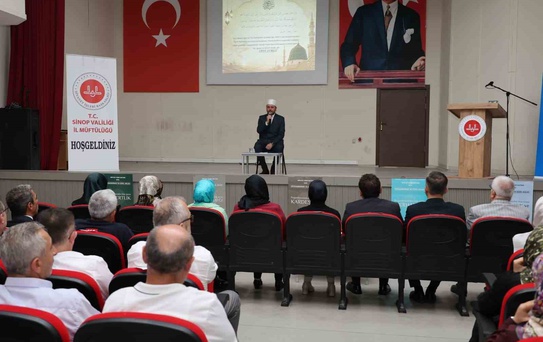 Sinop'ta Mevlid-i Nebi Haftası: Peygamberimiz ve Güzel Ahlak Paneli