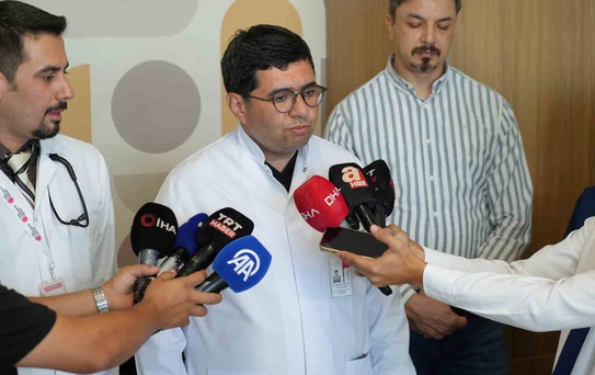 Gaziantep'te açık kalp ameliyatına gerek kalmadan kalpteki delik özel yöntemle kapatıldı