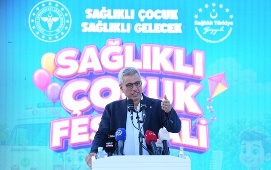 Bakan Memişoğlu'ndan çocuklara sağlık vurgusu